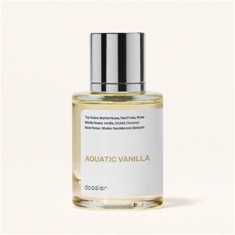 aquatic vanilla perfume.